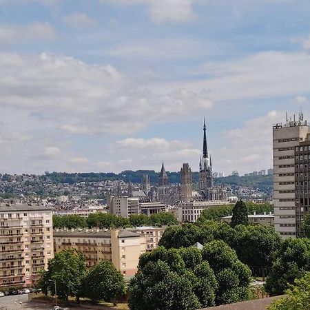 Spacieux F4 Avec Vue Panoramique Et 2 Places De Parking Руан Экстерьер фото